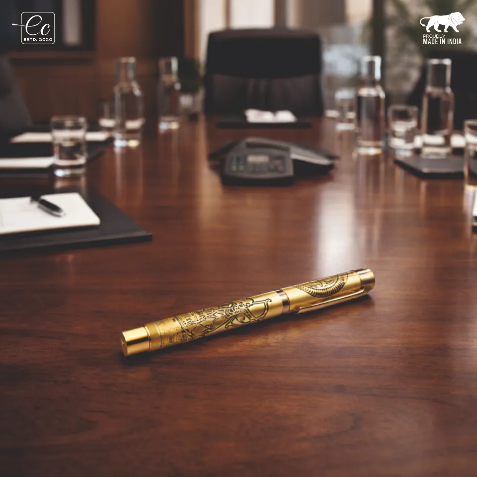 Premium Shree Ram Theme Metal Pen – A Symbol of Faith & Elegance